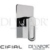 Cifial 32431CUO Cudo Open Concealed Manual Mixer Spare Parts