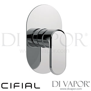 Cifial 32431EM Emmie Chrome | Black Concealed Manual Mixer Spare Parts