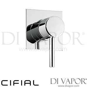 Cifial 32431MI Technovation 465 Mini Round | Black Concealed Manual Mixer Shower Spare Parts