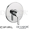 Cifial Style L 20B Built-In Shower Mixer Spare Parts