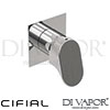 Cifial 32431SF Adele Concealed Manual Mixer Spare Parts