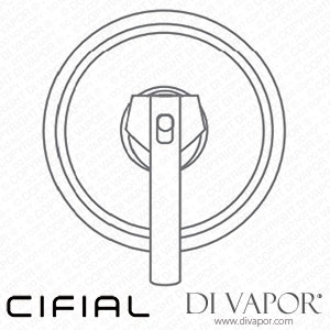 Cifial 32431SY Studio 65 Concealed Shower Mixer Spare Parts