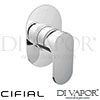 Cifial 32431T2 TH251 Concealed Manual Mixer Spare Parts