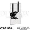 Cifial Techno 465 Built-In Shower Mixer Spare Parts
