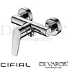Cifial Style L 20A Single Lever Bath Shower Exposed Wall Hand Shower 2F Spare Parts
