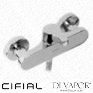 Cifial 32435SH-625 Style Squash 2 hole Wall Mounted Shower Mixer Spare Parts