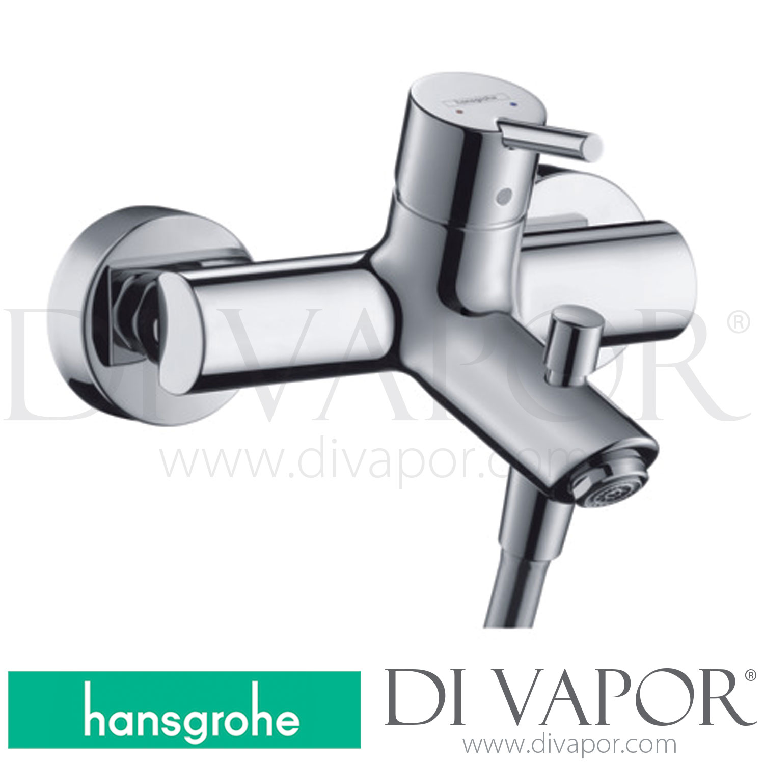Hansgrohe 32443000 Talis Single Lever Bath Mixer for Exposed