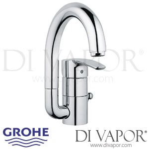 Grohe 32444001 Eurostyle Single-Lever Basin Mixer (1/2 Inch) L-Size Spare Parts