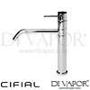 Cifial 32450TH KT08 Kitchen Tap with Swivel Spout Spare Parts