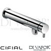 Cifial Techno K5 1 Hole Wall Mounted Kitchen Mixer Tap Spare Parts