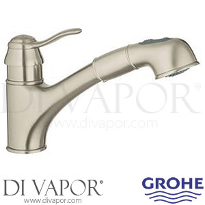 Grohe 32459EN0 Ashford Brushed Nickel Single-Lever Sink Mixer Tap Spare Parts