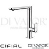 Cifial 32460EM KT09 Kitchen Tap with Swivel Spout Spare Parts