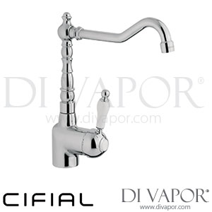 Cifial 32460TD KT99 Traditional Kitchen Tap with Swivel Spout Spare Parts