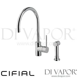 Cifial 32460TH KT12 Kitchen Tap with Separate Pull-Up Spray Spare Parts