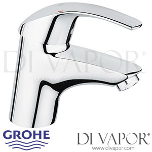 Grohe 32467001 Eurosmart Single-Lever Basin Mixer (1/2 Inch) S-Size Spare Parts