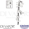 Grohe 32468003 Mixer Spare Diagram