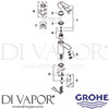 Grohe 3246820L Mixer Spare DiAgram