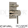 Cifial 32470MI-X20 PVD X20 Concealed Manual Bath Shower Mixer Spare Parts