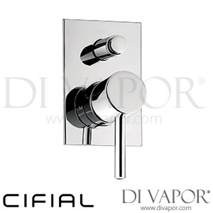 Cifial 32470MI Technovation 465 Mini Round Chrome | Black Concealed Manual Bath Shower Mixer Spare Parts