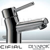 Cifial Style 35 Built-In Wall Single Lever Bath Shower Mixer Spare Parts