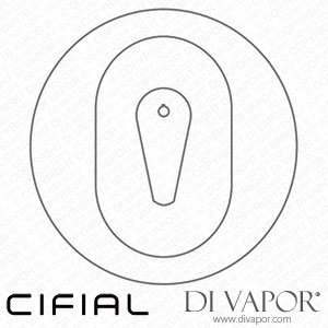 Cifial 32471PN Panda Concealed Shower Valve Spare Parts