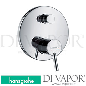 Hansgrohe 32477000 Talis S Single Lever Bath Mixer for Concealed Installation with Integrated Security Combination According To En1717 for Ibox Universal 01/08 - 01/13 Spare Parts