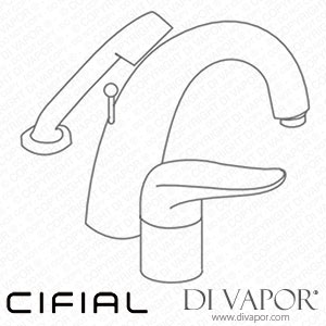 Cifial 32480BL Berlin 3 Hole Bath Mixer Spare Parts