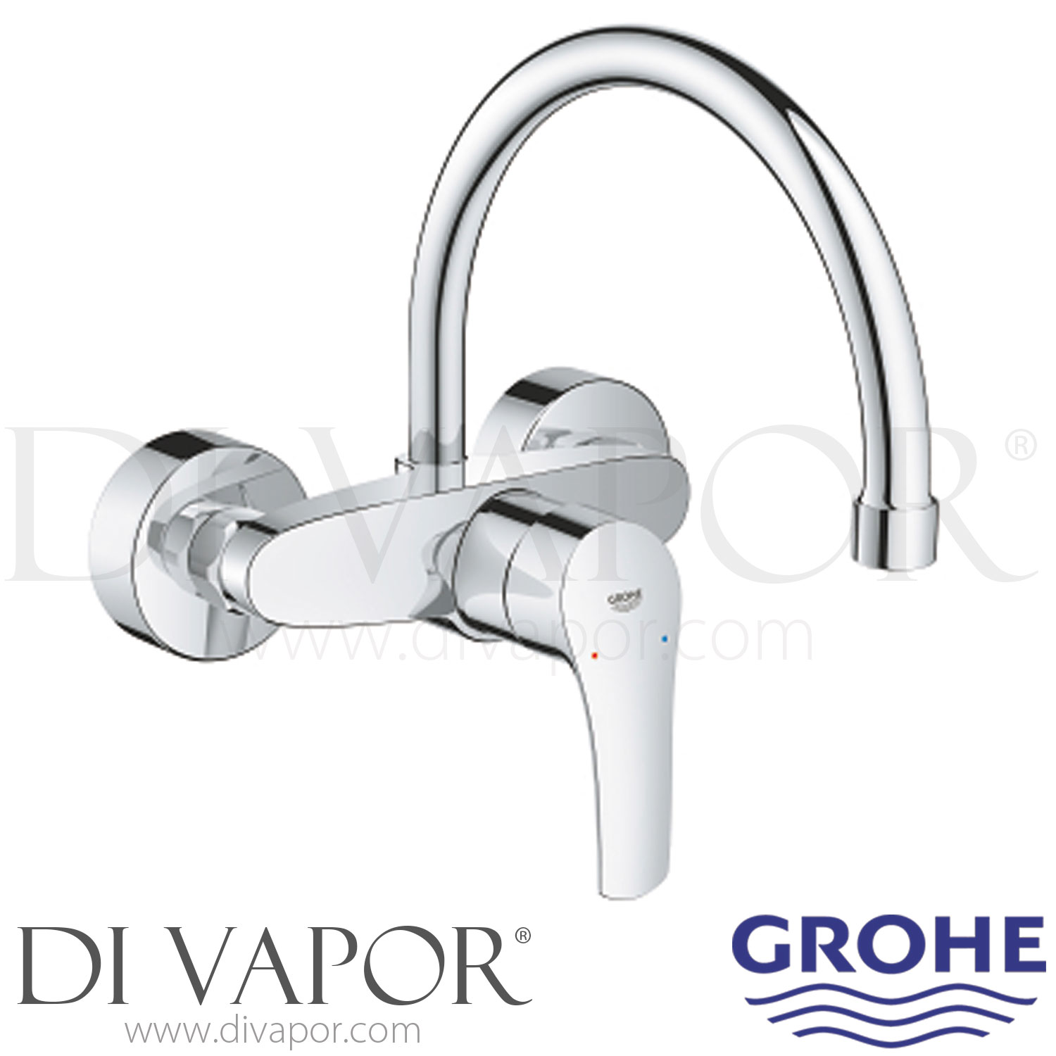 Grohe 32482003 Eurosmart SingleLever Sink Mixer (1/2 Inch) Tap Spare Parts