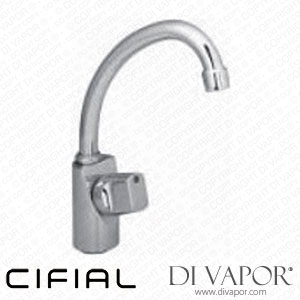 Cifial 32506EL-625 Euroliva Pillar Tap with Swivel Spout Spare Parts