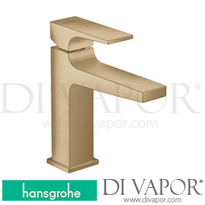 Hansgrohe 32507140 Metropol Single Lever Basin Mixer 110 with Lever Handle and Push-Open Waste Set >07/19 Spare Parts