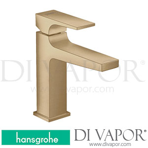Hansgrohe 32507147 Metropol Single Lever Basin Mixer 110 with Lever Handle and Push-Open Waste Set >03/20 Spare Parts