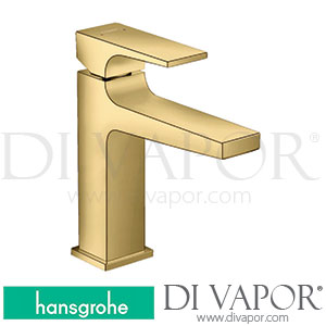 Hansgrohe 32507990 Metropol Single Lever Basin Mixer 110 with Lever Handle and Push-Open Waste Set >07/19 Spare Parts