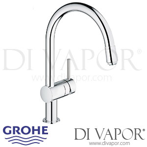 Grohe 32511000 Minta Single-Lever Sink Mixer (1/2 Inch) Spare Parts