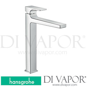 Hansgrohe 32512000 Metropol Single Lever Basin Mixer 260 with Lever Handle for Wash Bowls with Push-Open Waste Set >01/17 Spare Parts