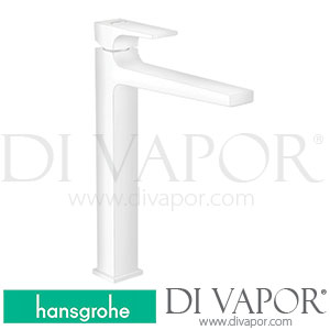 Hansgrohe 32512700 Metropol Single Lever Basin Mixer 260 with Lever Handle for Wash Bowls with Push-Open Waste Set >04/20 Spare Parts