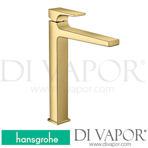 Hansgrohe 32512997 Metropol Single Lever Basin Mixer 260 with Lever Handle for Wash Bowls with Push-Open Waste Set >07/19 Spare Parts