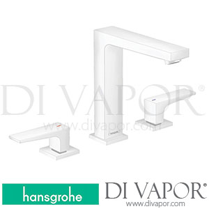Hansgrohe 32517677 Metropol 3-Hole Basin Mixer 160 with Pop-Up Waste Set >08/19 Spare Parts