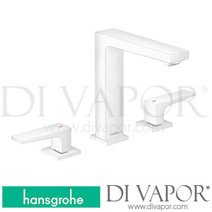 Hansgrohe 32517707 Metropol 3-Hole Basin Mixer 160 with Pop-Up Waste Set >08/19 Spare Parts
