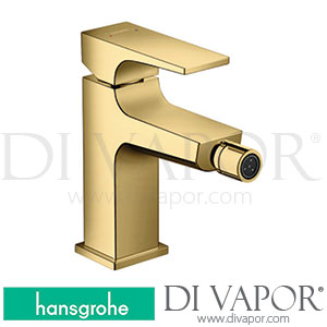 Hansgrohe 32520990 Metropol Single Lever Bidet Mixer with Lever Handle and Push-Open Waste Set >07/19 Spare Parts