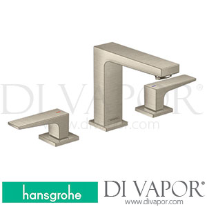 Hansgrohe 32528821 Metropol 3-Hole Basin Mixer 110 with Pop-Up Waste Set 0.5 Gpm >10/19 Spare Parts