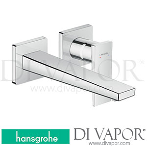 Hansgrohe 32529009 Metropol Single Lever Basin Mixer for Concealed Installation Wall-Mounted with Lever Handle and Spout 22.5 Cm 2 Ticks >04/20 Spare Parts