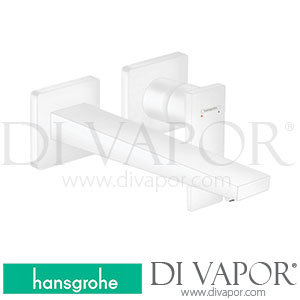 Hansgrohe 32529709 Metropol Single Lever Basin Mixer for Concealed Installation Wall-Mounted with Lever Handle and Spout 22.5 Cm 2 Ticks >04/20 Spare Parts