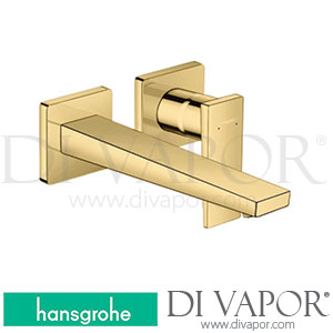 Hansgrohe 32529999 Metropol Single Lever Basin Mixer for Concealed Installation Wall-Mounted with Lever Handle and Spout 22.5 Cm 2 Ticks >04/20 Spare Parts