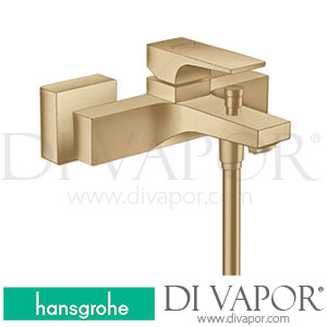 Hansgrohe 32535149 Metropol Single Lever Bath Mixer for Exposed Installation with Lever Handle 3 Ticks >04/20 Spare Parts