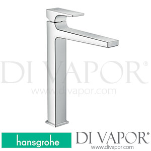 Hansgrohe 32539007 Metropol Single Lever Basin Mixer 260 with Lever Handle for Wash Bowls with Waste Set >08/20 Spare Parts