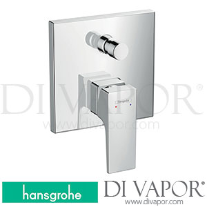 Hansgrohe 32546000 Metropol Single Lever Bath Mixer for Concealed Installation with Lever Handle and Integrated Security Combination According To En1717 for Ibox Universal >04/17 Spare Parts