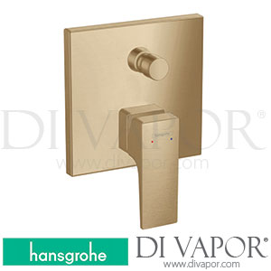 Hansgrohe 32546140 Metropol Single Lever Bath Mixer for Concealed Installation with Lever Handle and Integrated Security Combination According To En1717 for Ibox Universal >07/19 Spare Parts