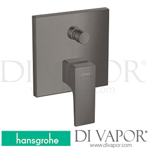 Hansgrohe 32546340 Metropol Single Lever Bath Mixer for Concealed Installation with Lever Handle and Integrated Security Combination According To En1717 for Ibox Universal >11/19 Spare Parts