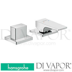 Hansgrohe 32548000 Metropol 2-Hole Rim Mounted Single Lever Bath Mixer with Lever Handle >04/17 Spare Parts