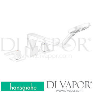 Hansgrohe 32553707 Metropol 4-Hole Rim Mounted Bath Mixer with Lever Handles >03/20 Spare Parts
